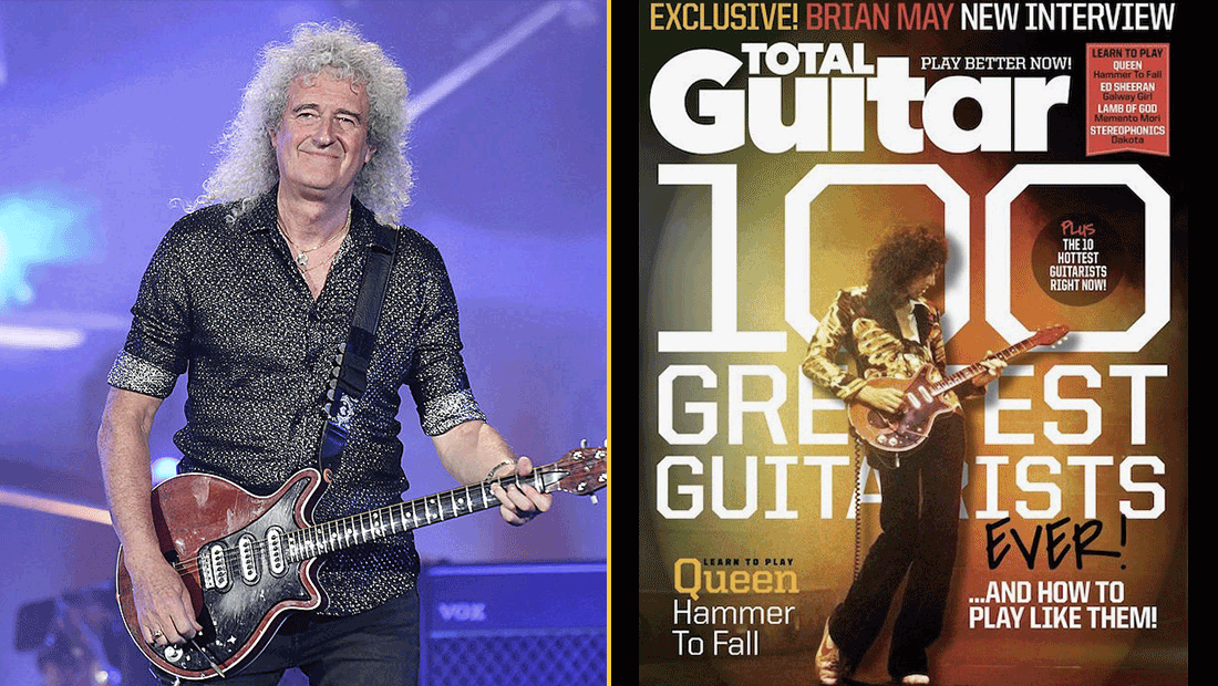Queen guitarist May voted as the rock guitarist of all